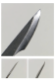 Immagine di Coltello Shari ricurvo per mancini 17,3 cm giapponese