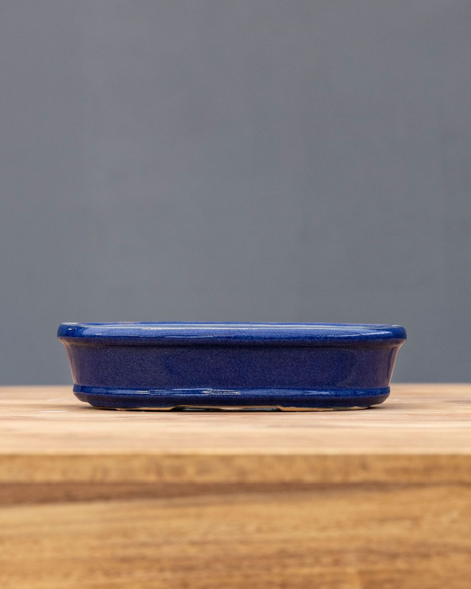 Immagine di Vaso Ovale Blu 25 x 16,5 x 6,5
