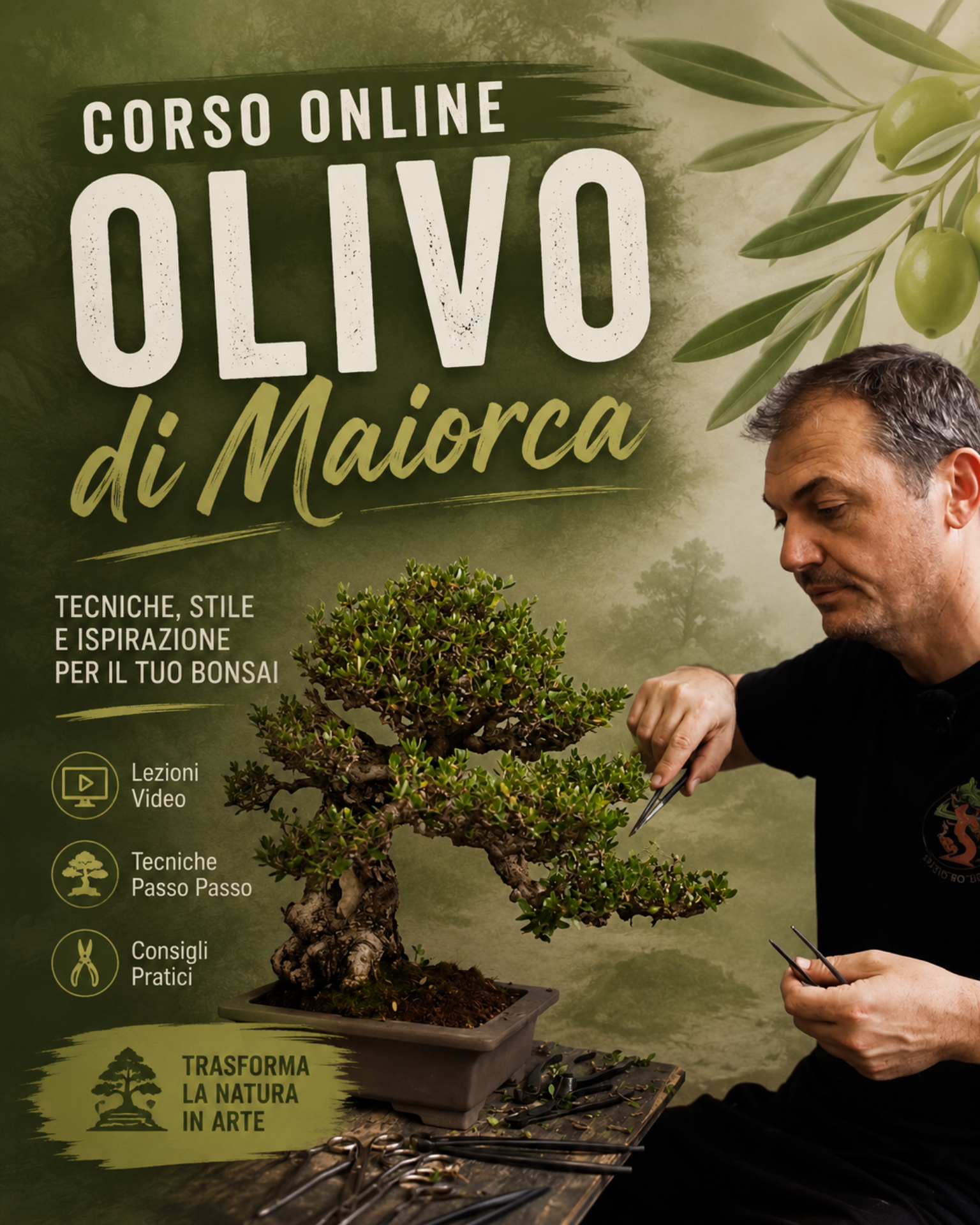 Immagine di Corso Online Olivo di Maiorca